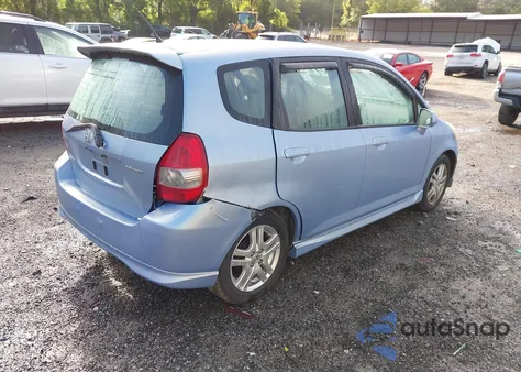 2008 Honda Fit Sport z USA, uszkodzony, nr VIN JHMGD38608S000852